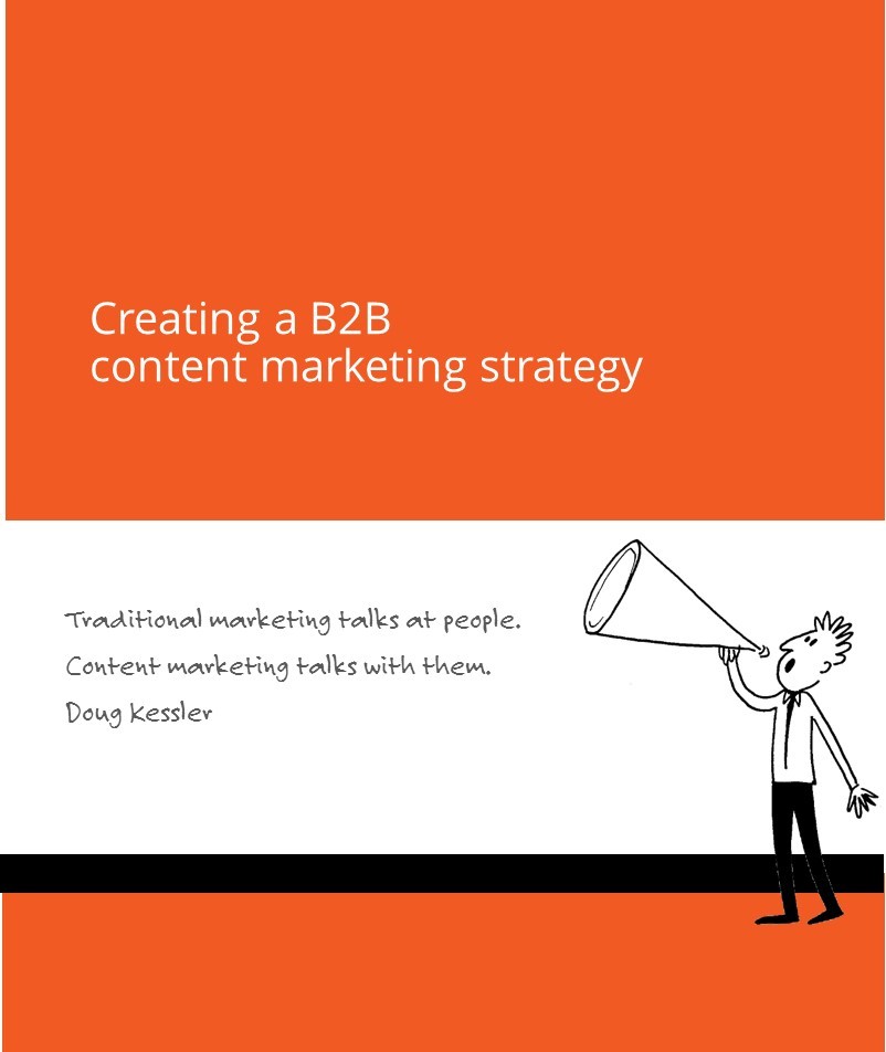 Creating a  B2B Content Marketing StrategyPage Featured Image